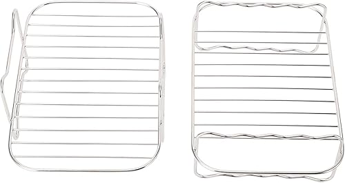 Miniatura 5 de Estante para freidora de aire para freidoras instantáneas, freidora vortex, estante deshidratador de acero inoxidable, accesorios de aire, juego de