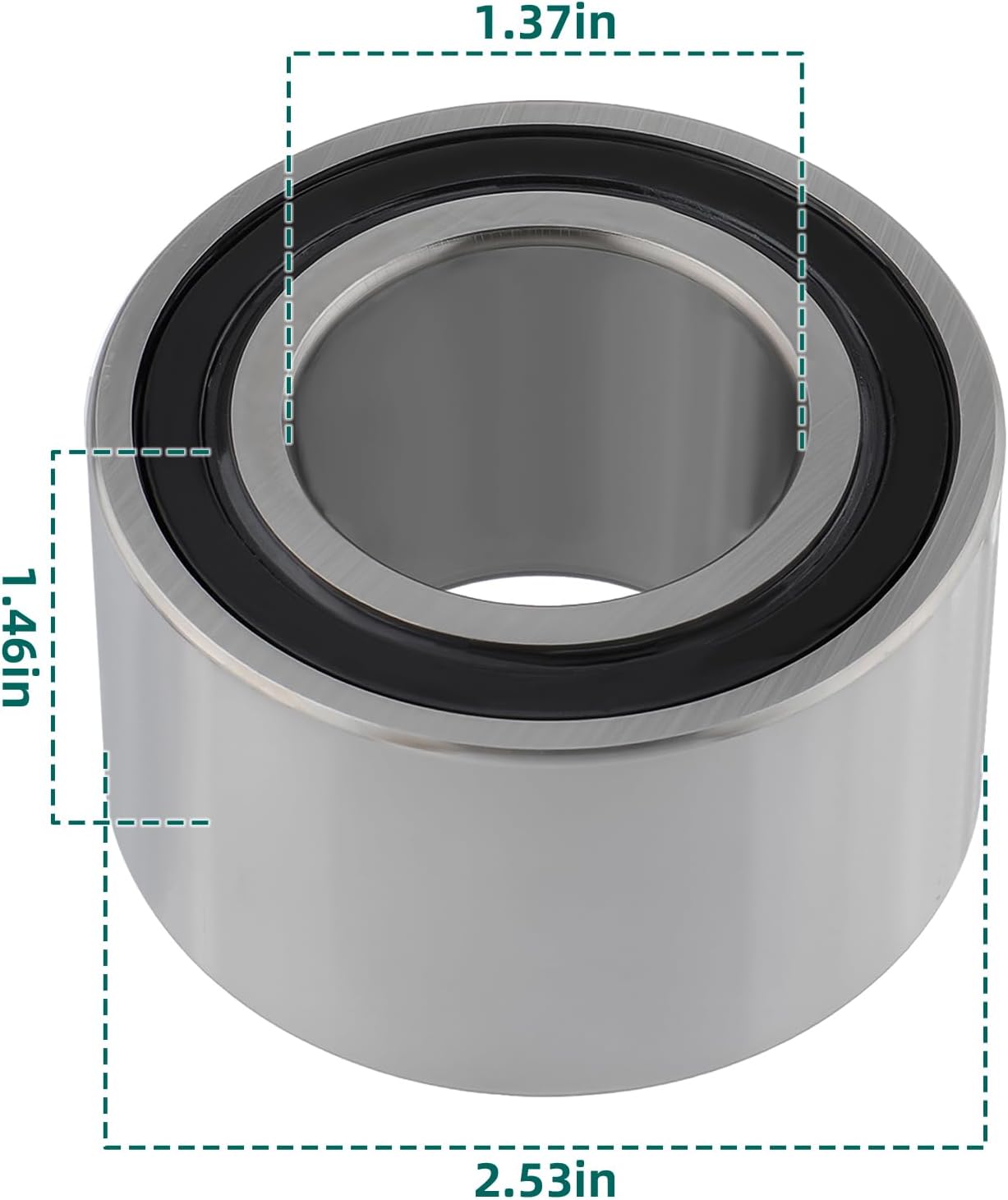 AUTOKAY 4429639 Fan Pulley Hub Bearing 391073 Fits for Dodge ram 2500 ram 3500 Cummins Diesel 3.9 5.9 6.7 1989-2012 Re#DF0766LUA BD35-12DU8A 4429639 3910739 04429639 Fan Hub Bearing