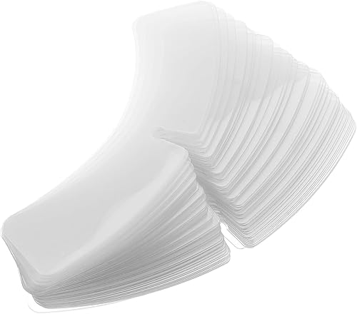 Miniatura 5 de EXCEART Collar Stays para hombre, camisas de vestir S, cuello de plástico, soporta 100 piezas de soporte de camisa para fijación de camisas de