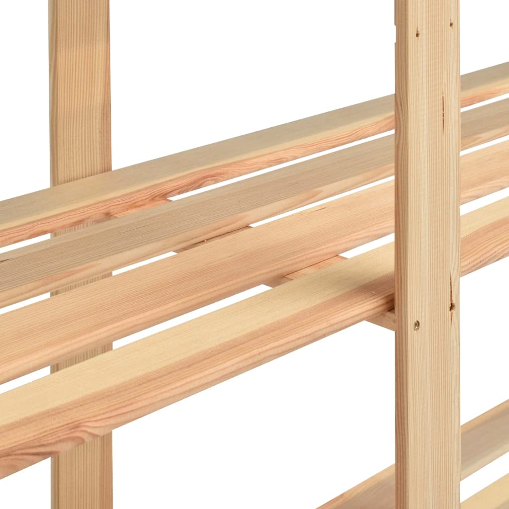 Générique Étagères de Rangement à 5 Niveaux 2pcs 170x38x170 cm Pin 500 kg,Entreprise & Industrie,Stockage Industriel,Étagères industrielles,3051109