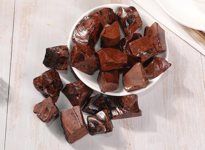 Jaspe rojo en bruto 100g para pulir y hacer manualidades 4
