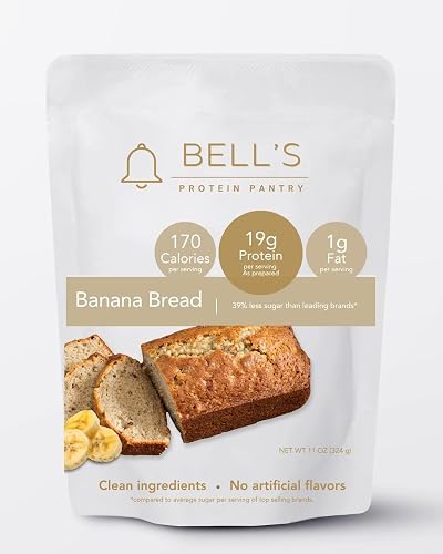 Bell's Protein Pantry - Banana Bread Mix 19g Protein, All
