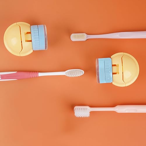 Miniatura 4 de Soportes autoadhesivos para cepillos de dientes montados en la pared, organizador de cepillos de dientes para ducha, colgador multiusos para enchufe