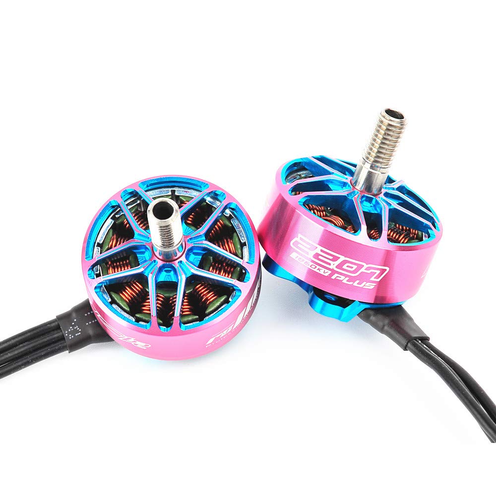 VIDOO GTS-V2 2207PLUS 2207 2750KV 1860KV 4-6S silnik bezszczotkowy do drona RC FPV Racing-Titanium-2750KV