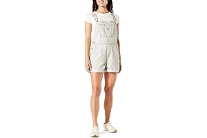 Women's Levi's Heritage Shortall Overalls Denim Shorts