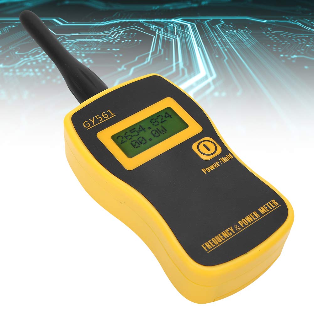 Frequenzimetro Portatile GY561 per Radio a 2 Vie con Cavo SMA‑F, Misuratore di Potenza Digitale RF e Frequenzimetro.