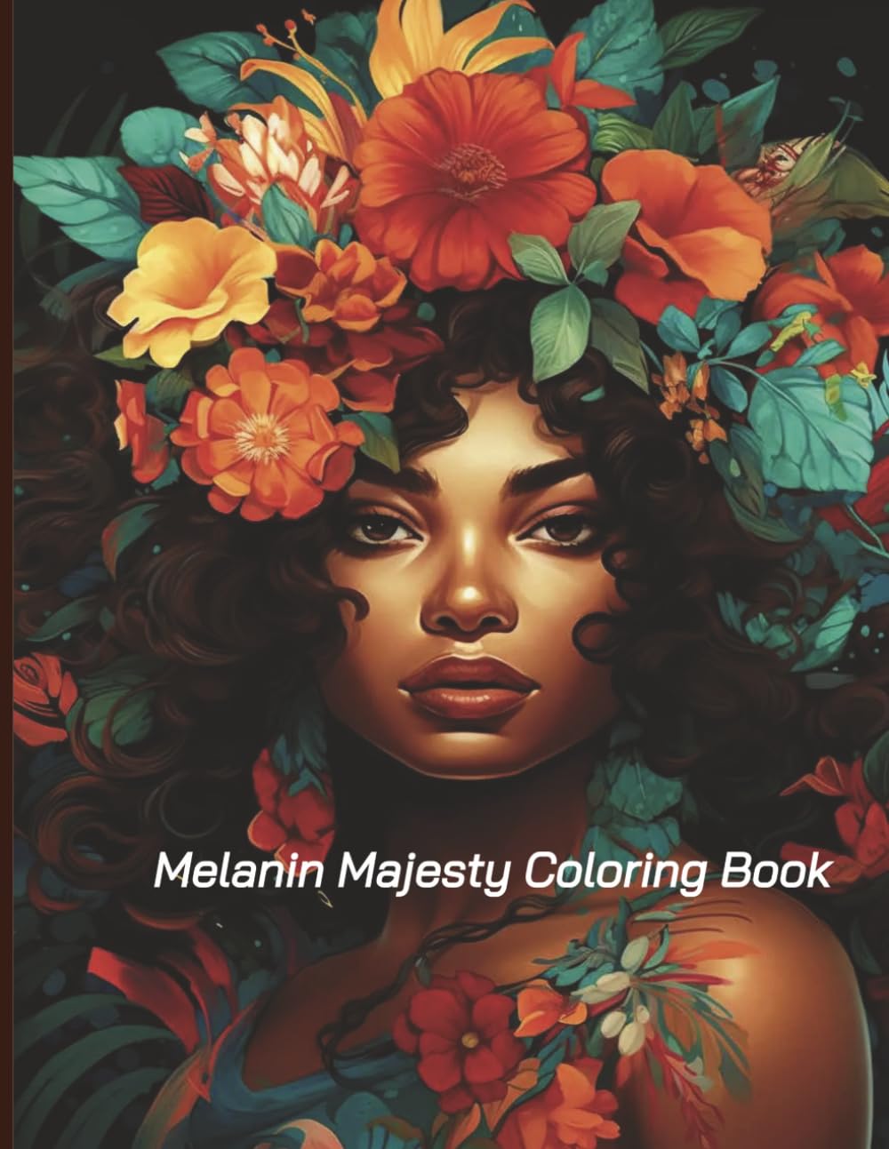 Melanin Majesty Coloring Book