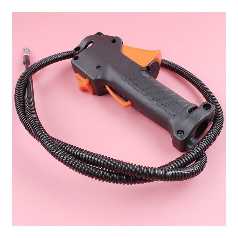 Gatillo de aceleración Compatible con desbrozadora de Tubo GX35 de 26 mm, Pieza de Motor pequeño