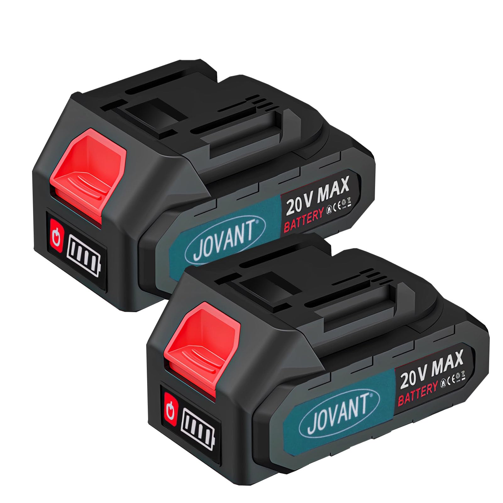 2-Packs Replace Battery for Makita 18V Tools? 20v Max 4000mAh, Replacement Battery Extended Run Time Cordless Power Tools Series