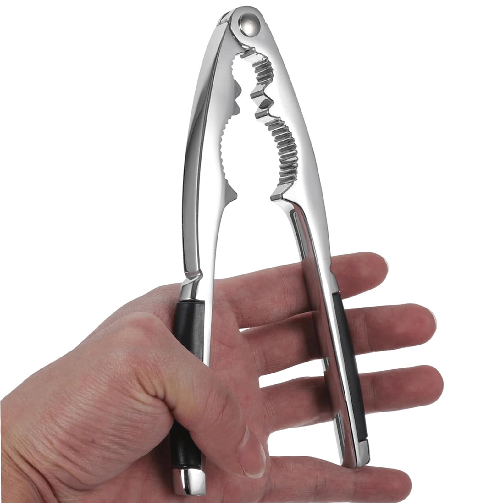 esmen Casse-Noix à Usage Domestique, Outil d'ouverture des Noix, Noyau de décortiqueur de Noix de pécan, Clip d'épluchage pour Restaurants Pique-Nique et Maison 2 pièces/Ensemble
