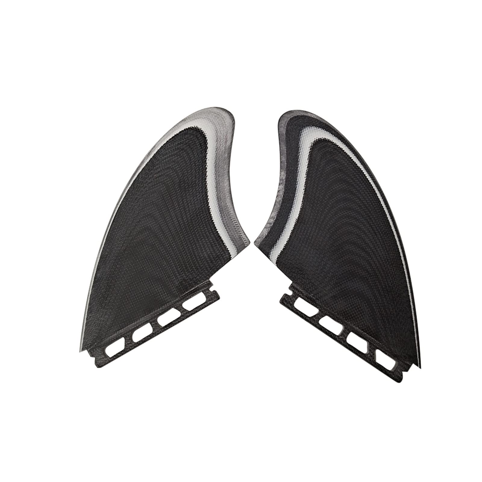 Surfboard Single Tabs Fiberglass Keel Fins Fin K2 Thruster Accessories for Paddle Board(Without Logo)