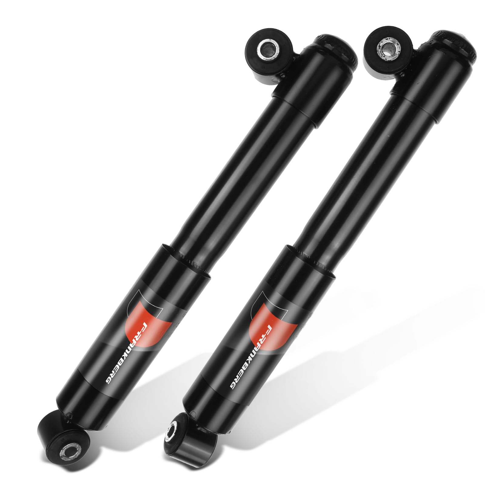 Frankberg 2x Ammortizzatori per sospensioni Ammortizzatori per telaio Posteriore sinistro destro 344mm Pressione del gas Compatibile con Seicento/600 187 Cinquecento 170 Replace# E1104, 170495