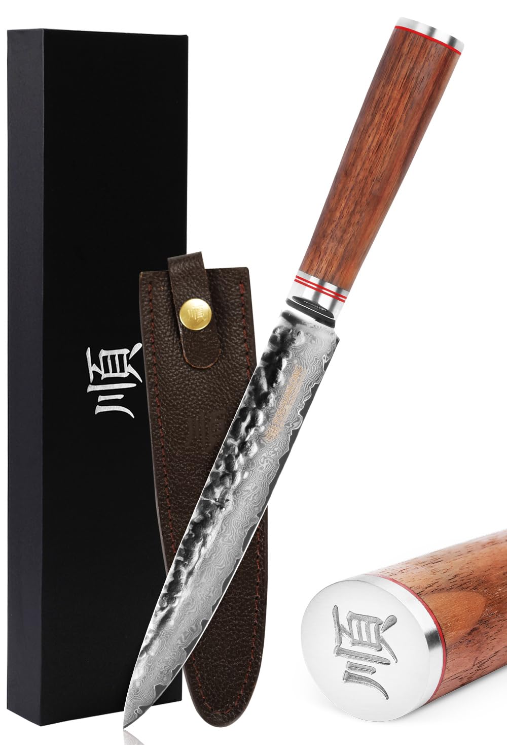 YOUSUNLONG 10" Carving Knife - Damascus Slicing for Meat & Fish — Amazon image 7