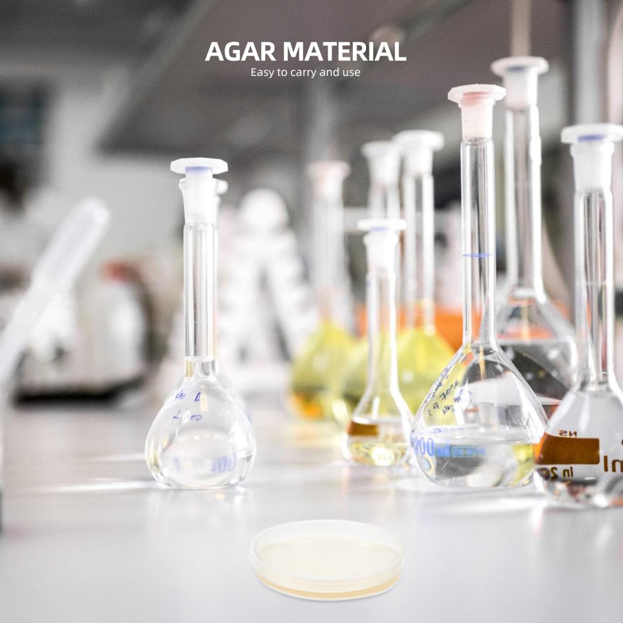 Baluue Piastre Petri Con Agar Preversate 3.54 Pollici 20 Pezzi Forniture Laboratorio Per Coltura Microbiologica Progetti Scientifici E Sperimentazioni Educative
