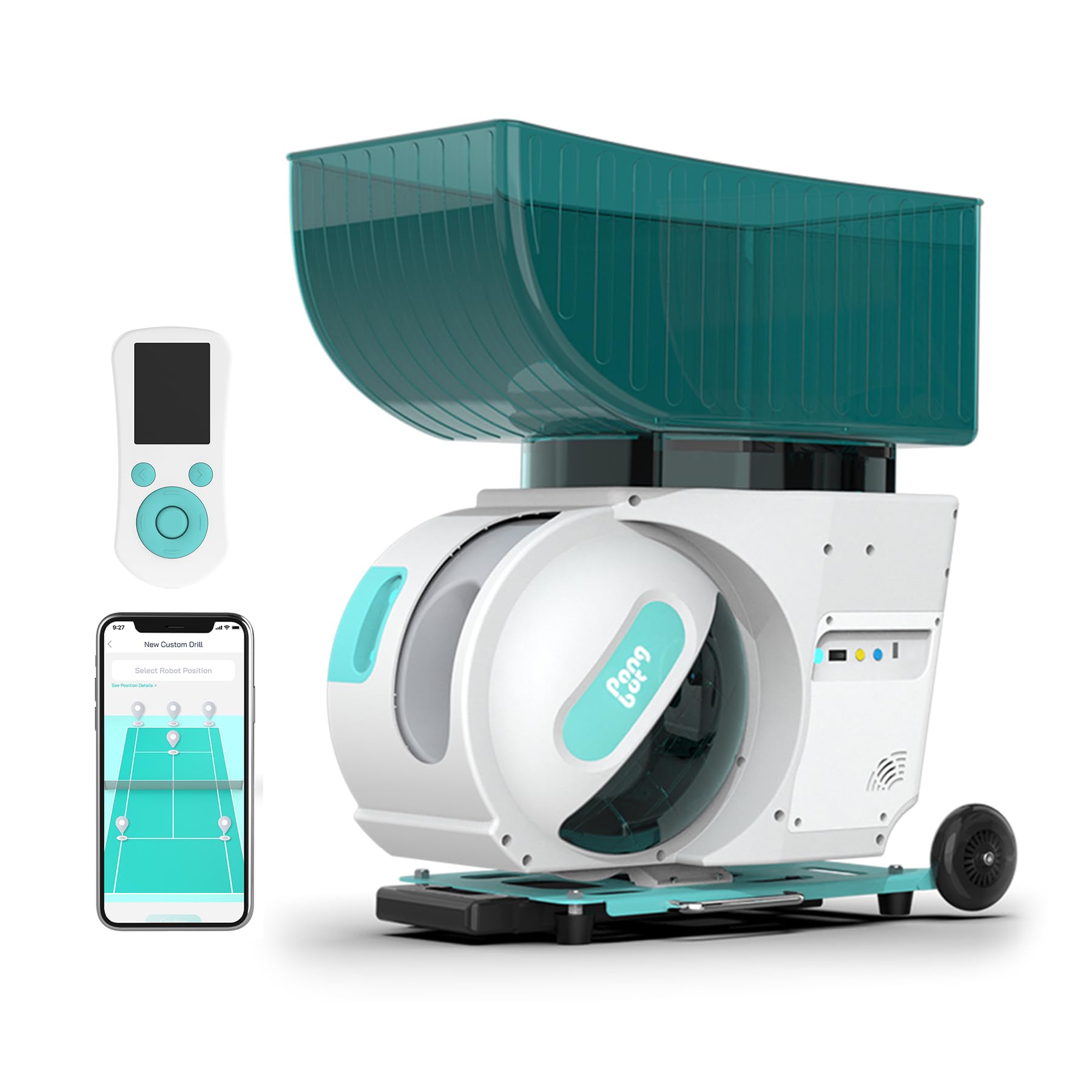 PONGBOT PACE S Tennis Ball Machine