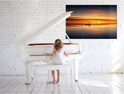 Miniatura 4 de JBER Art Acoustic Panels Decorative, 6 Pack Acoustic Panels Art for Wall Decoration with Self Adhesive, Suitable for Recording Studio, Home