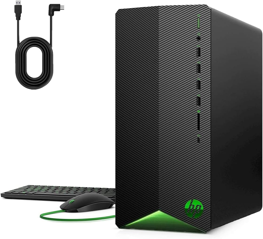 Buy HP Pavilion Gaming Desktop Computer, QuadCore AMD Ryzen 3 5300G