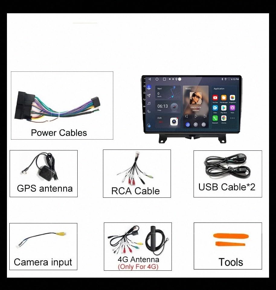 GPS Camping Car Land Rover Range Sport 2005-2009 Autoradio Android 4G