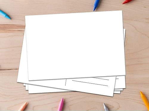 Miniatura 4 de Titpitop 60 postales en blanco de 4 x 6 pulgadas, diario, bricolaje, pintura, invitaciones, tarjetas de felicitación, Navidad, Acción de Gracias,