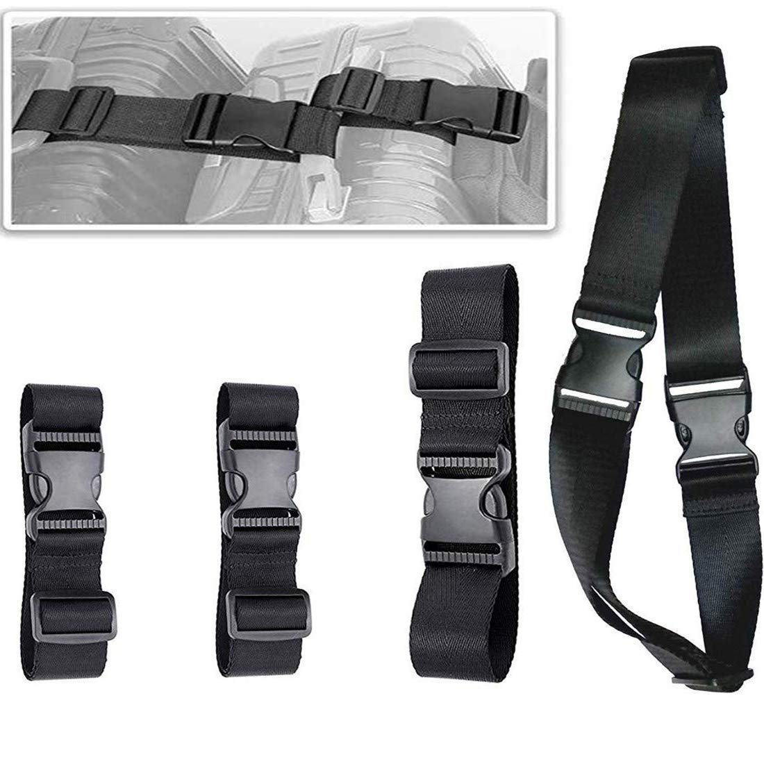 DIY Crafts Pack of 1 Pc, Medium Size, Add a Bag Luggage Strap,Adjustable Suitcase Belt Hook Straps Acce (Pack of 1 Pc, Medium Size)-image-22