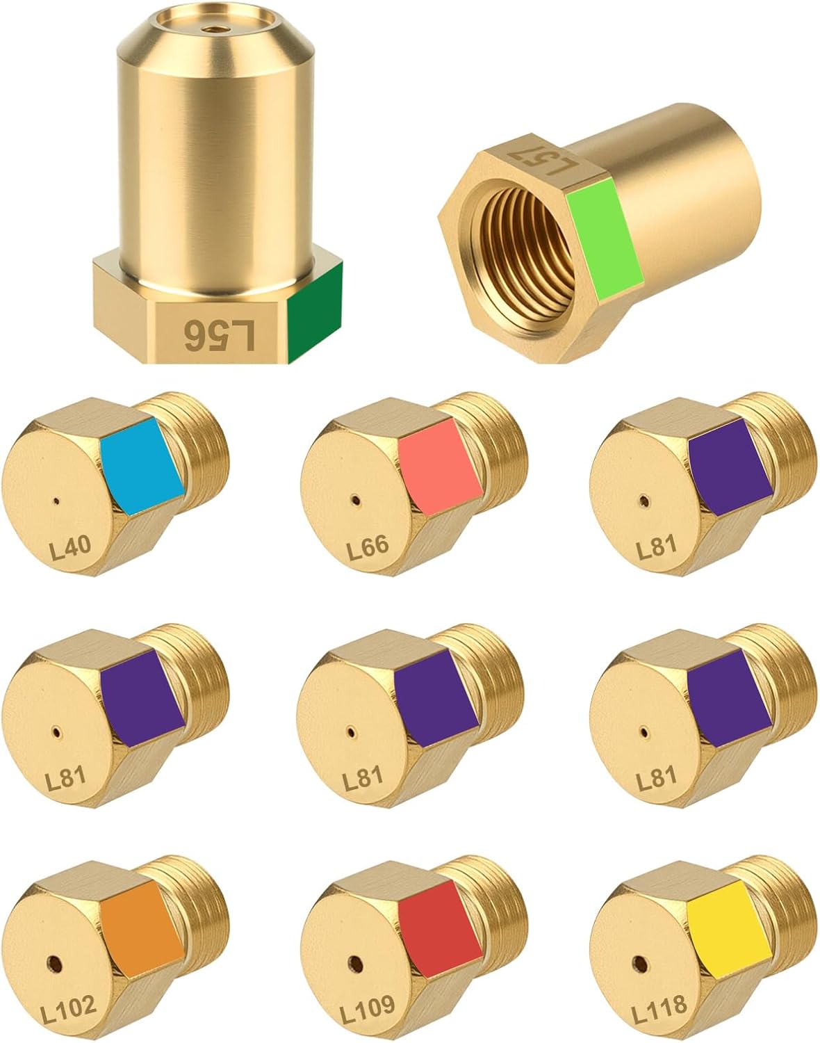 Range LP Conversion Kit Natural Gas To Propane Conversion Set for Frigidaire Ranges Models A22390101 316243720 316243721 316243723 4980407 AP7213138 with Instructions（11PCS）