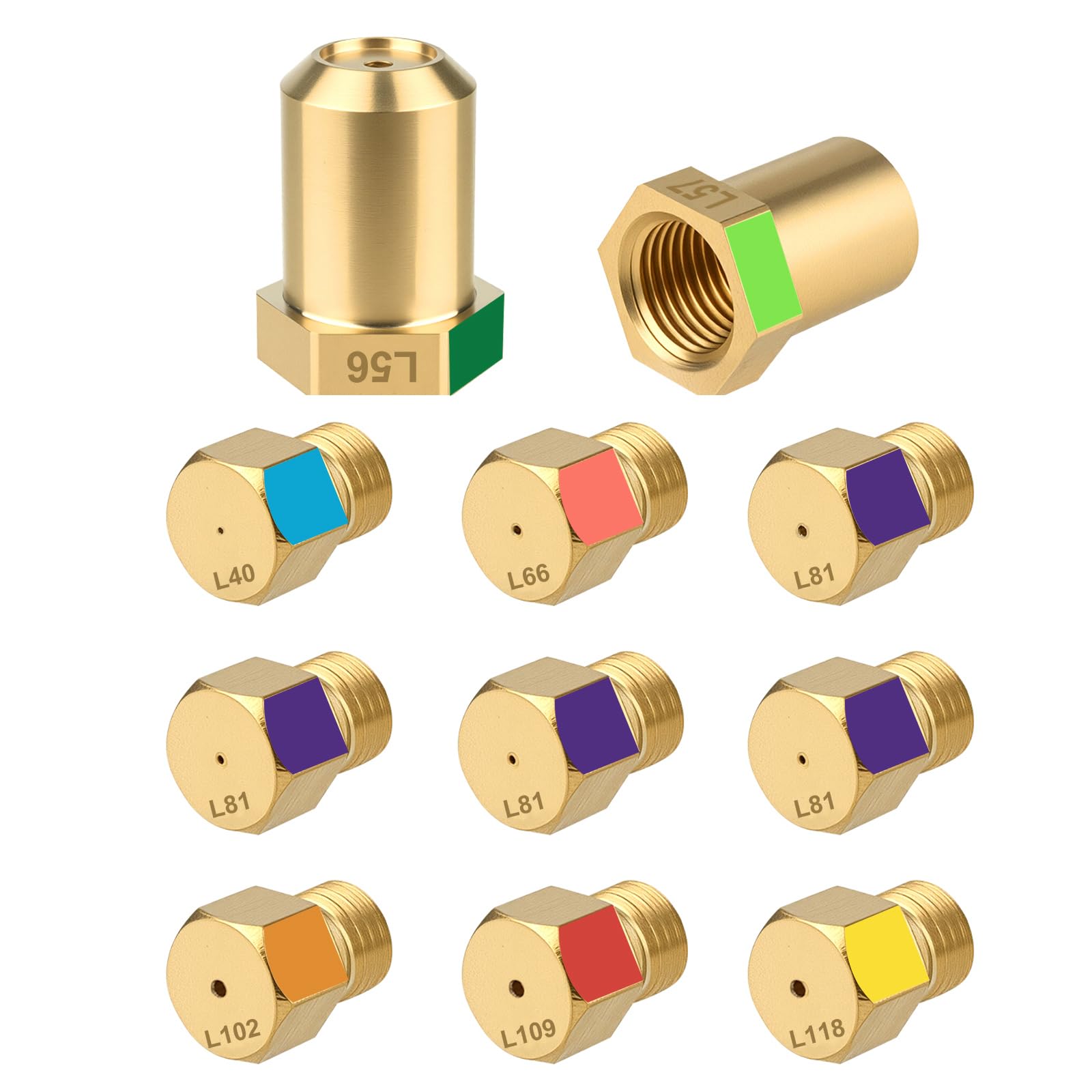 Range LP Conversion Kit Natural Gas To Propane Conversion Set for Frigidaire Ranges Models A22390101 316243720 316243721 316243723 4980407 AP7213138 with Instructions（11PCS）