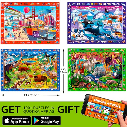 Puzzles Animales para Niños 3 a 10 Años miniatura 5