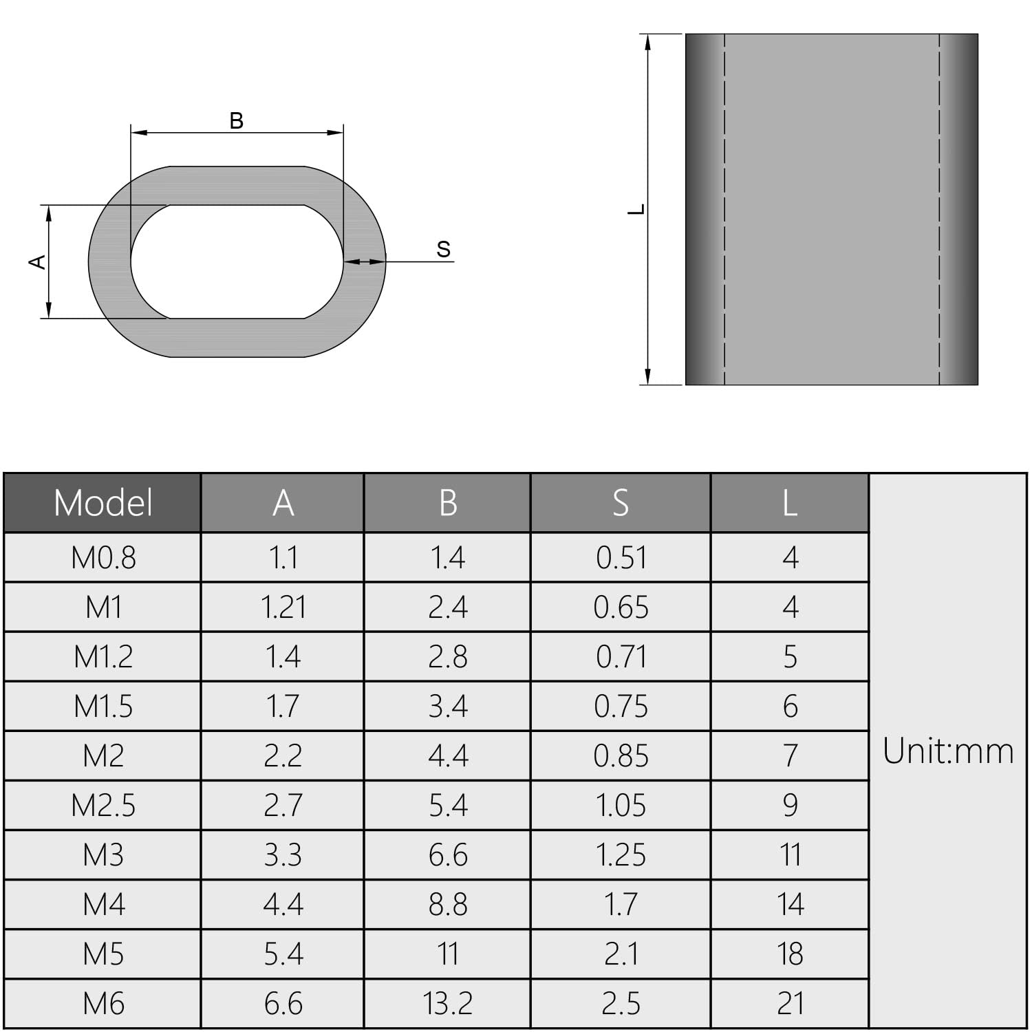 MroMax 100PCS M2.5 Steel Cables Aluminium Wire Rope Ferrules Sleeves Silver Tone
