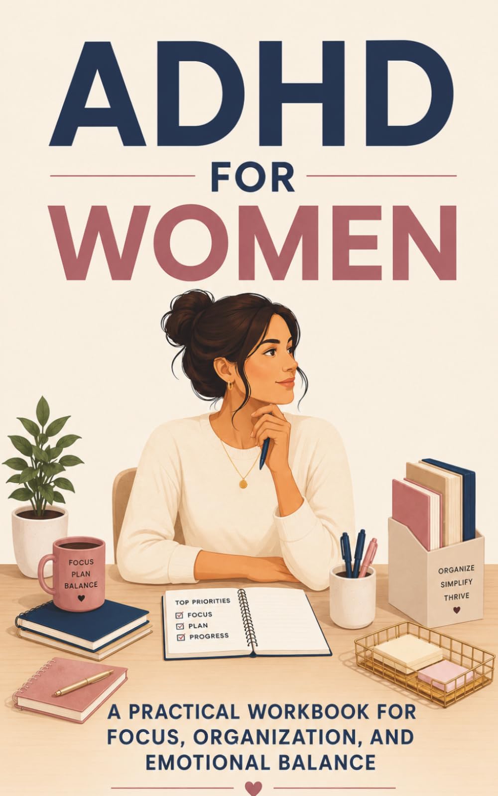 ADHD for Women: A Practical Workbook for Focus, Organization, and Emotional Balance