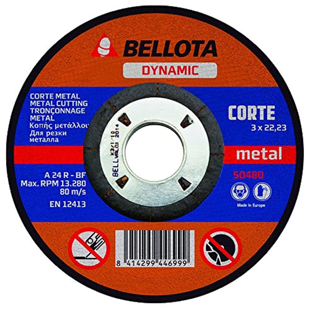 Bellota 50480-115 – Disc Open Dyn. C. Metal 115