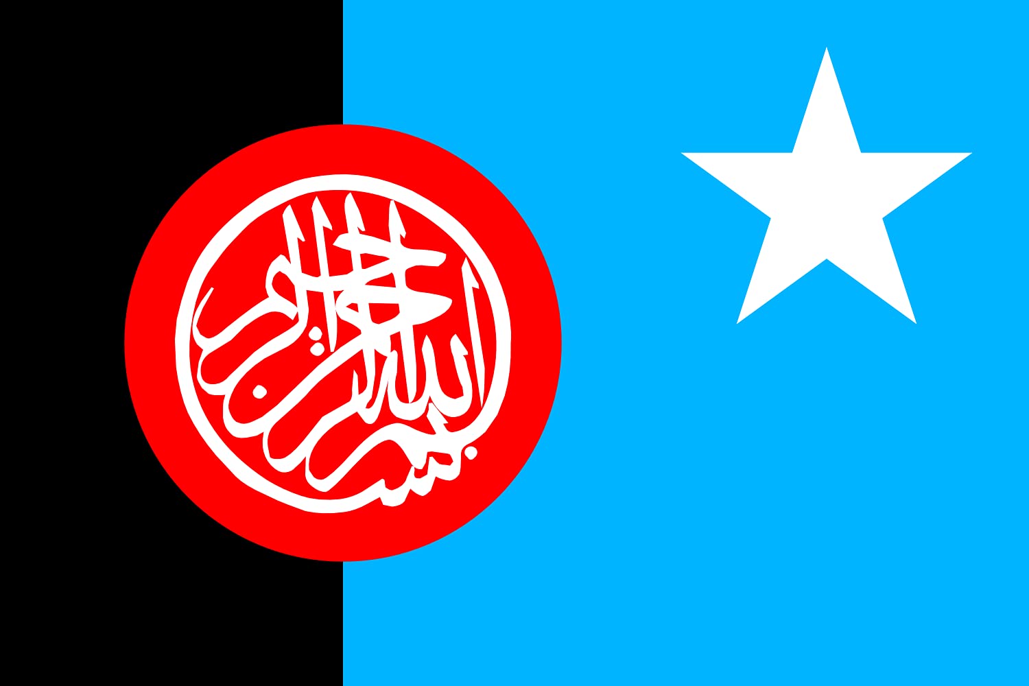 Drapeau de la Somalie nouveau concept grand format haute qualité