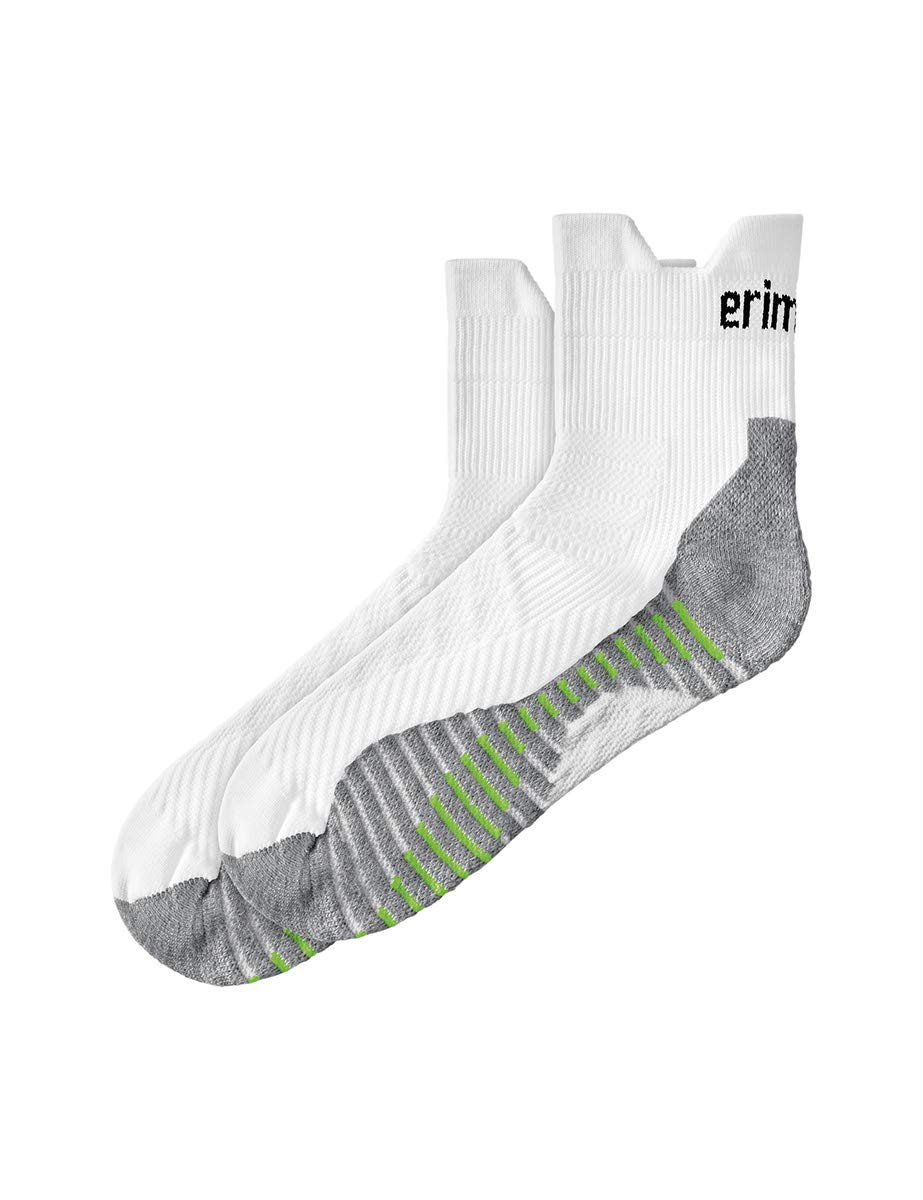 Erima Men Running Socks - White, 43-46