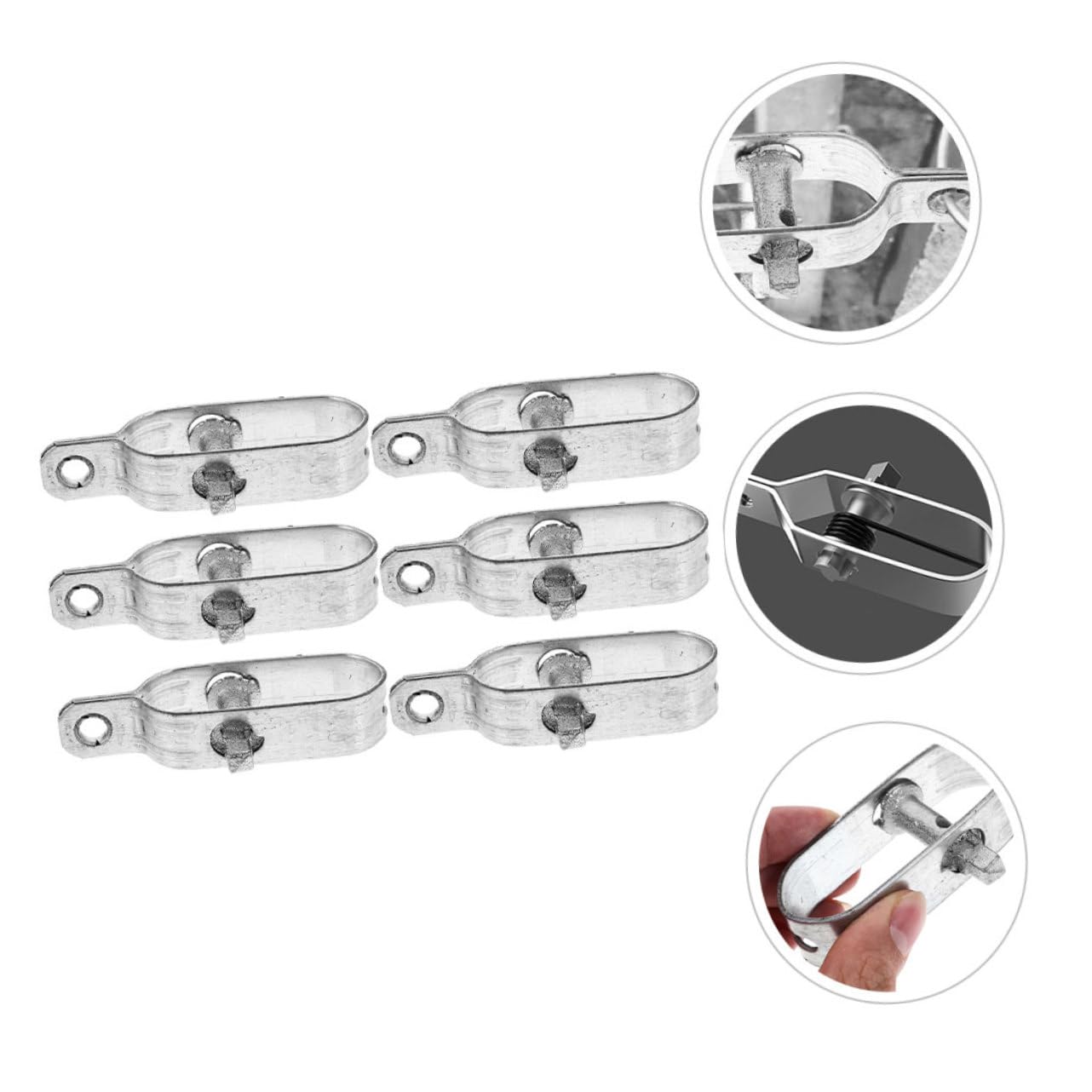 Ciieeo 5 Set Tenditore Inossidabile Per Filo E Corde E Leggero Per Uso Industriale E Ricreativo Facile Da Trasportare E Utilizzare 2 Pezzi * 5