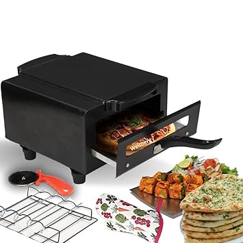 Wellberg Versatile 10-inch Electric Tandoor – 1500W Power, High-Capacity Stainless Steel Element for Grilling and Baking