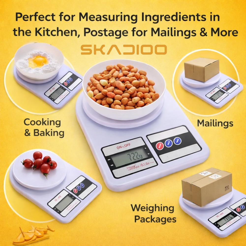 SKADIOO Digital Scale - Precision Weighing -4