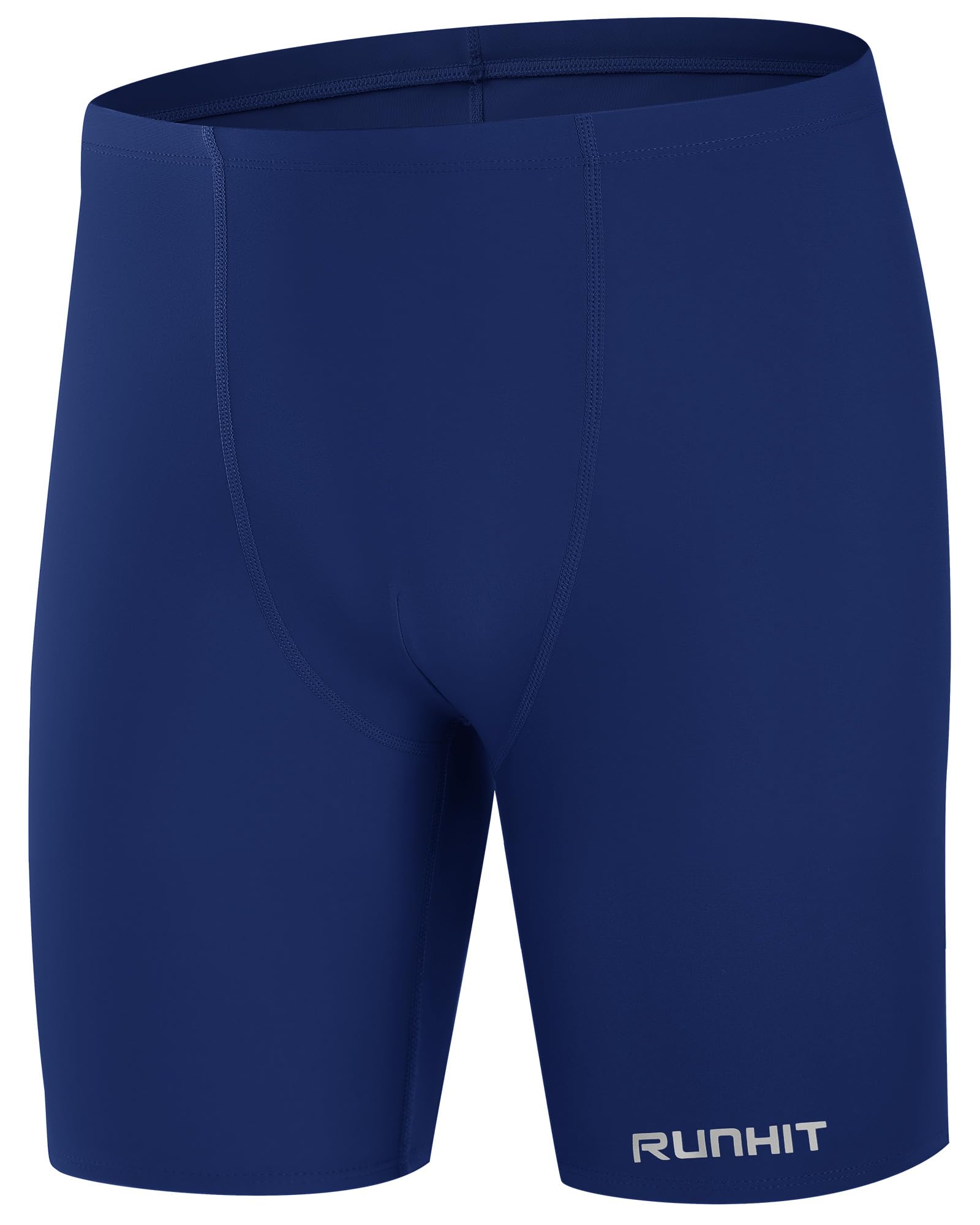 Runhit Badehose Herren Enganliegend, Schnelltrocknende Schwimmhose Kurz 5–6 Zoll, Elastische Badehose für Schwimmen & Training