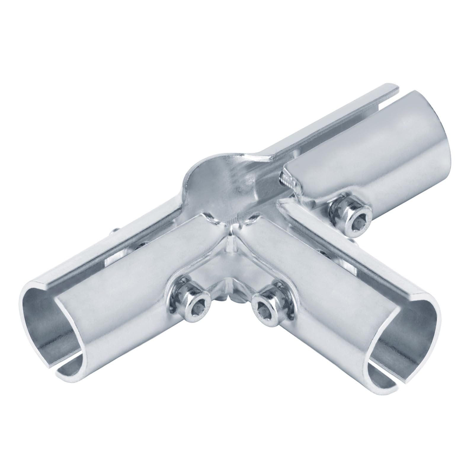 Photo 1 of Fanmao 4 Sets 4 Way Structural Pipe Connector T Clamps, Fits 3/4" EMT Conduit