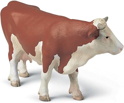 Schleich 13134 - Fleckvieh-Kuh, stehend: Amazon.de: Spielzeug