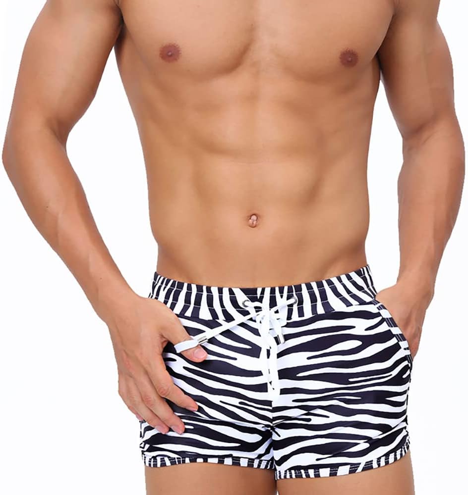 Men's Swimwear Men Sexy Swim Briefs Swimsuits Swim Briefs Bikini Board Surf Shorts Printed