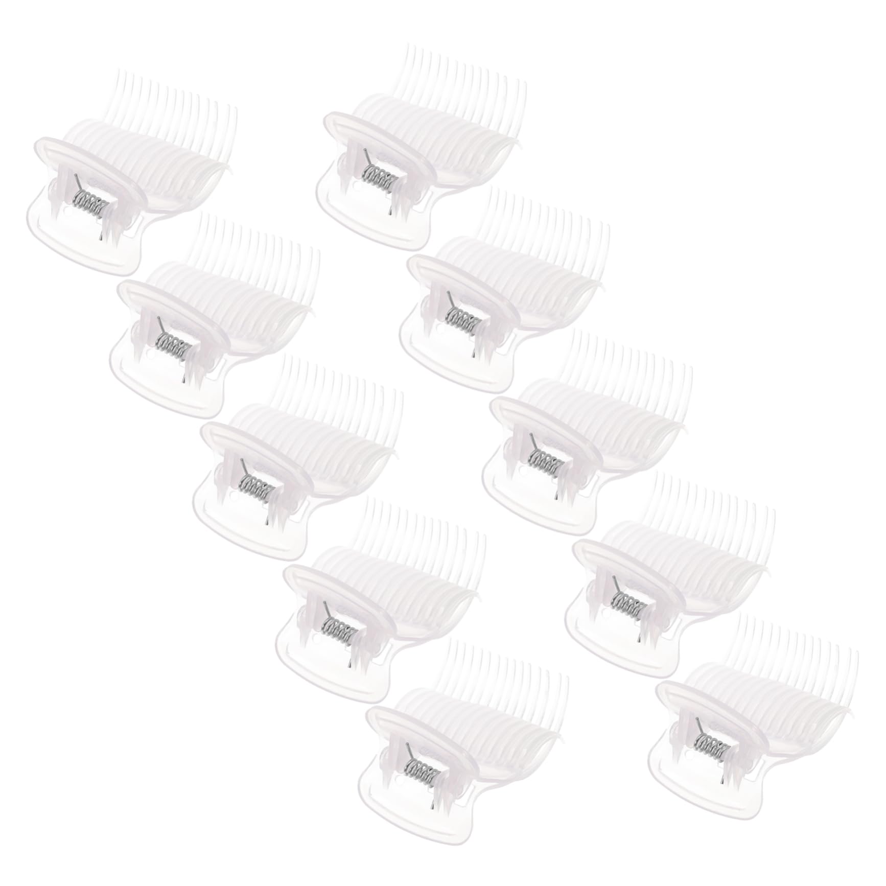 FOMIYES Curler Jaw Clip Replacement for Hot Rollers 10pcs Heated Hair Roller Clips