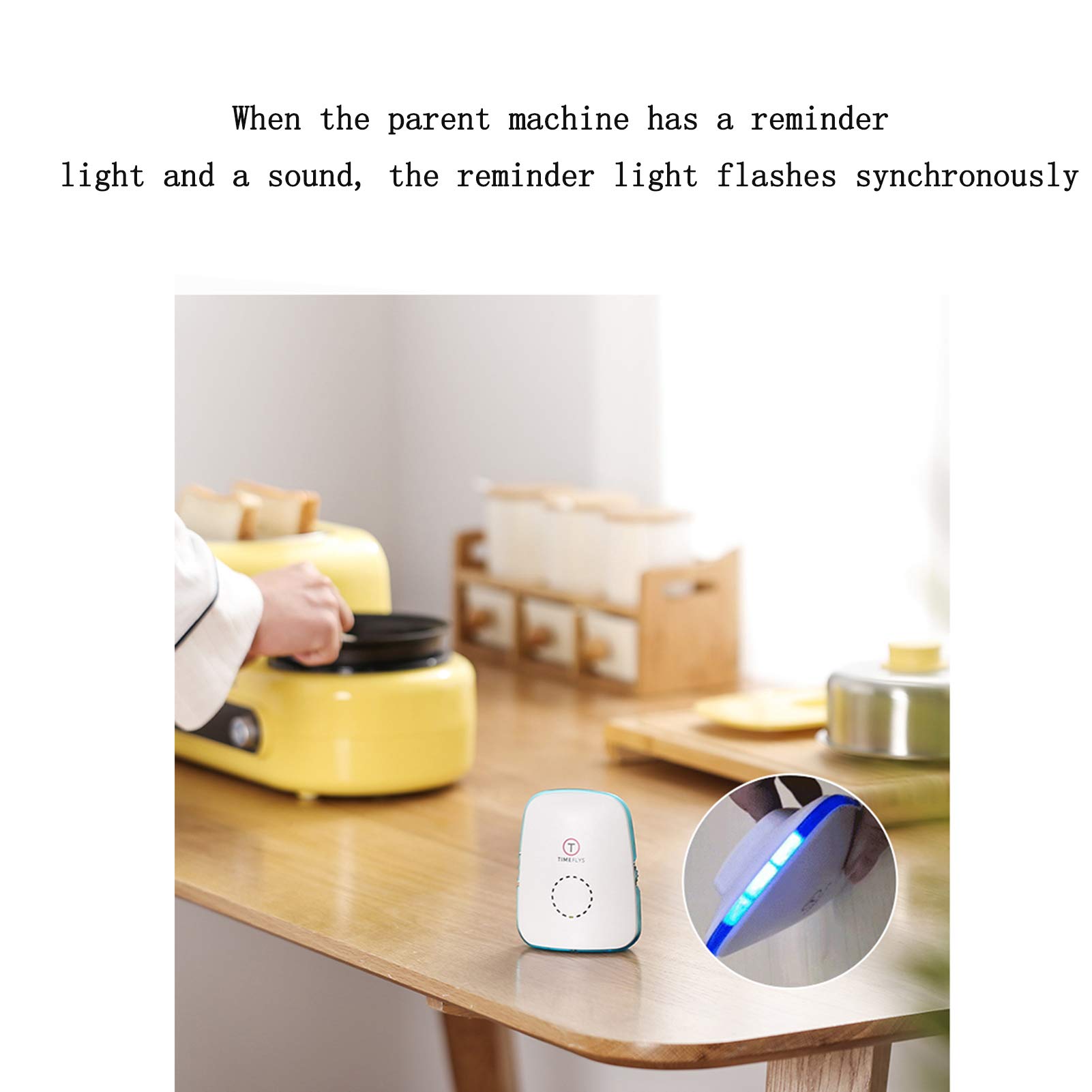 Baby Monitor Monitor Audio Portatile Unidirezionale Riduzione Automatica Del Rumore Visione Notturna Automatica