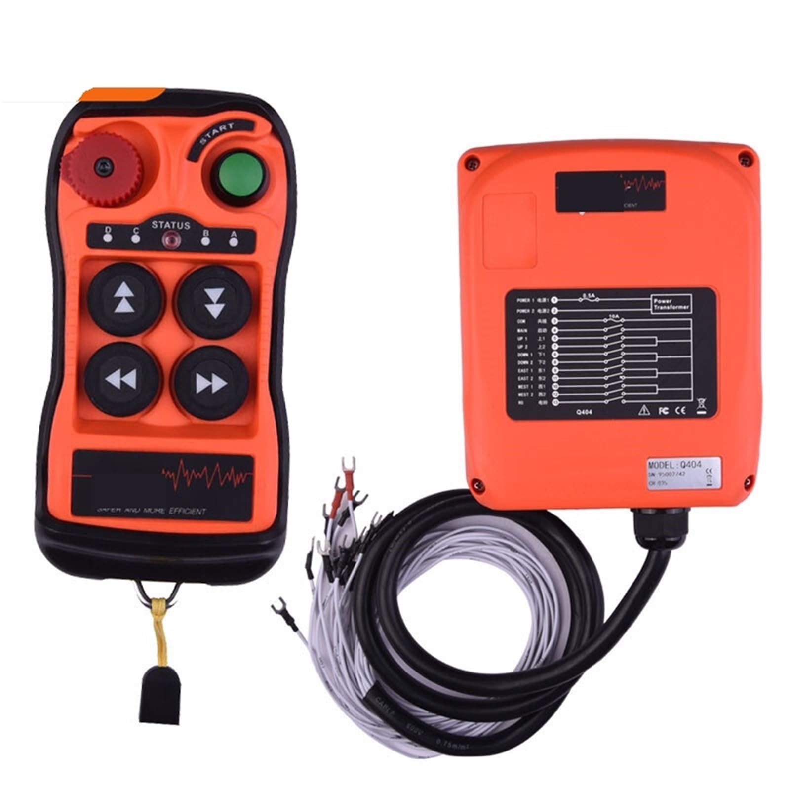 Télécommande Sans Fil for Treuil Avec Interrupteur Q400