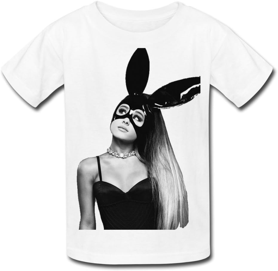 Gaowee Youth Boys'/Girls' Ariana Grande A Capella Of Dangerous-woman-01 T-Shirt - WhiteYILIAX04499XLarge