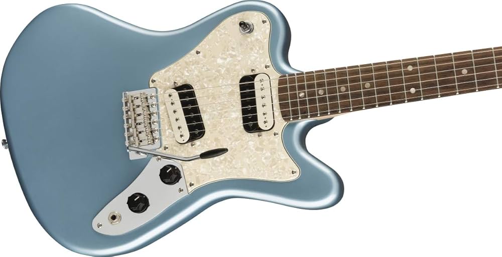 Squier Paranormal Super-Sonic Ice Blue Metallic : Amazon.in