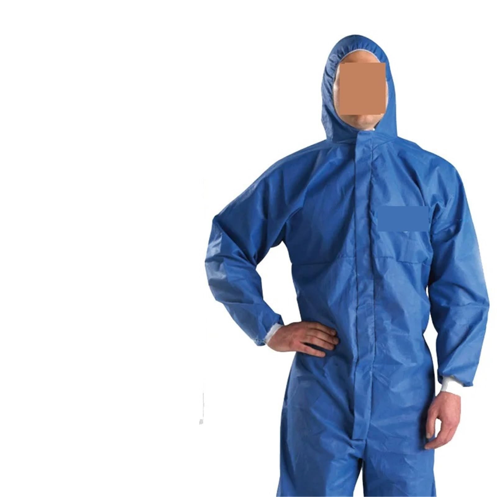 Schutzoverall Anti-Strahlung Anti- Arbeit Anti-Chemikalien Anzug Spray Farbe Anti-Statik Labor Kleidung(Small)