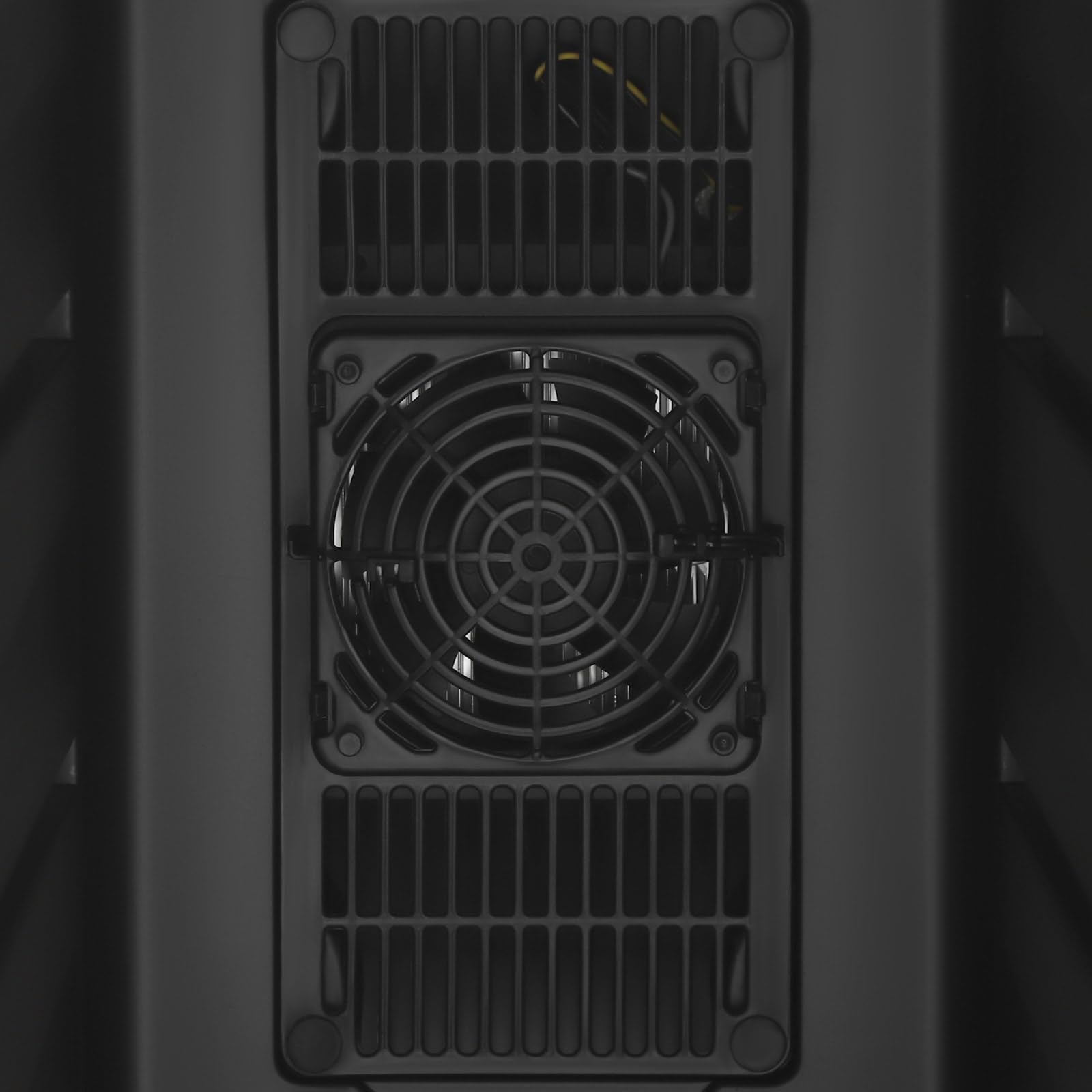 Inkubator do jaj gadów, 23 l, 55 W, automatyczny inkubator z wyświetlaczem LED, cichy, regulowana temperatura 10-40°C, dla żółwi wodnych, 25,8 x 50,2 x 46,5 cm, czarny