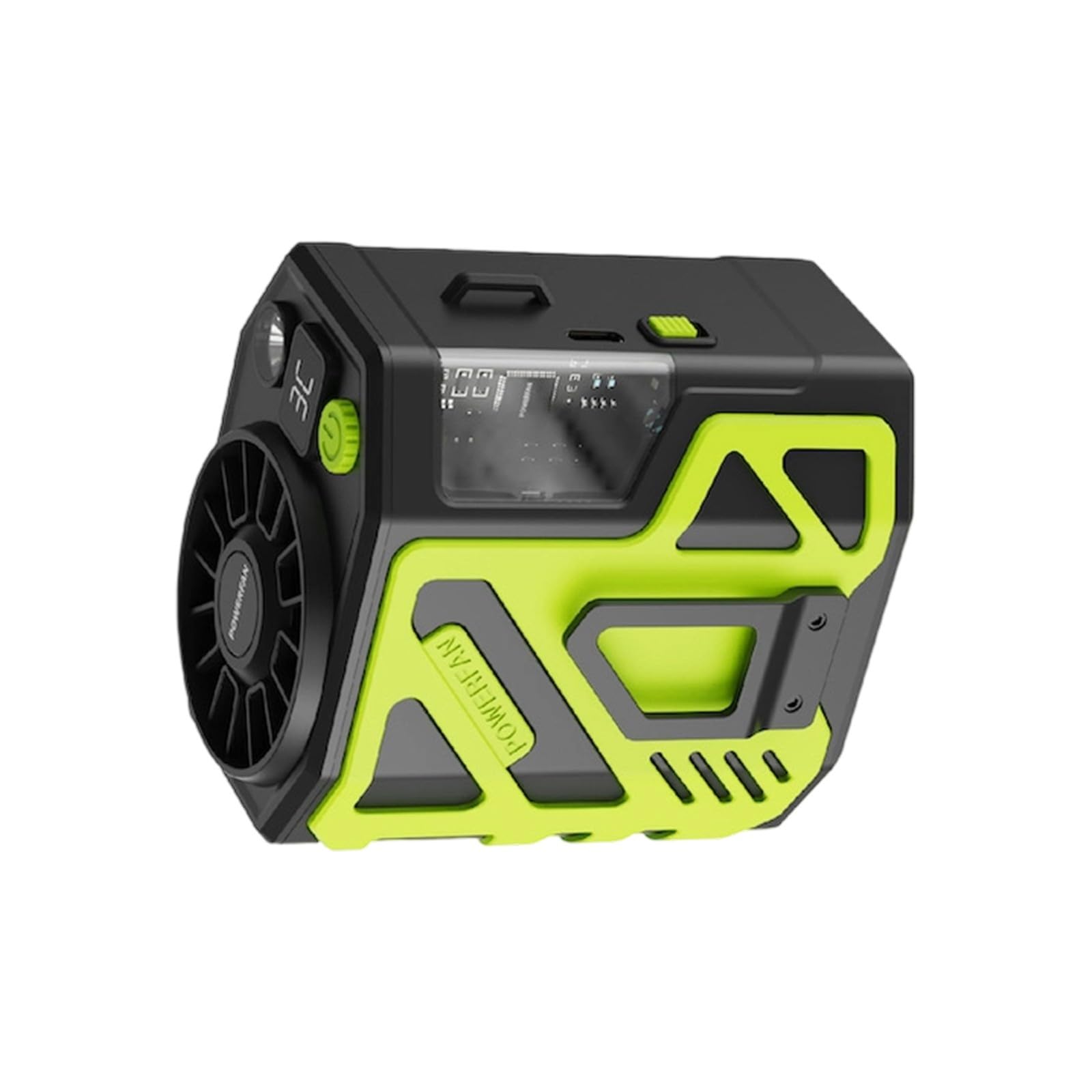 Tsynapter Belt Fan Waist Clip Fan Wearable Cooling Rechargeable 6000mAh Battery Suitable for and Home Use Waist Hanging