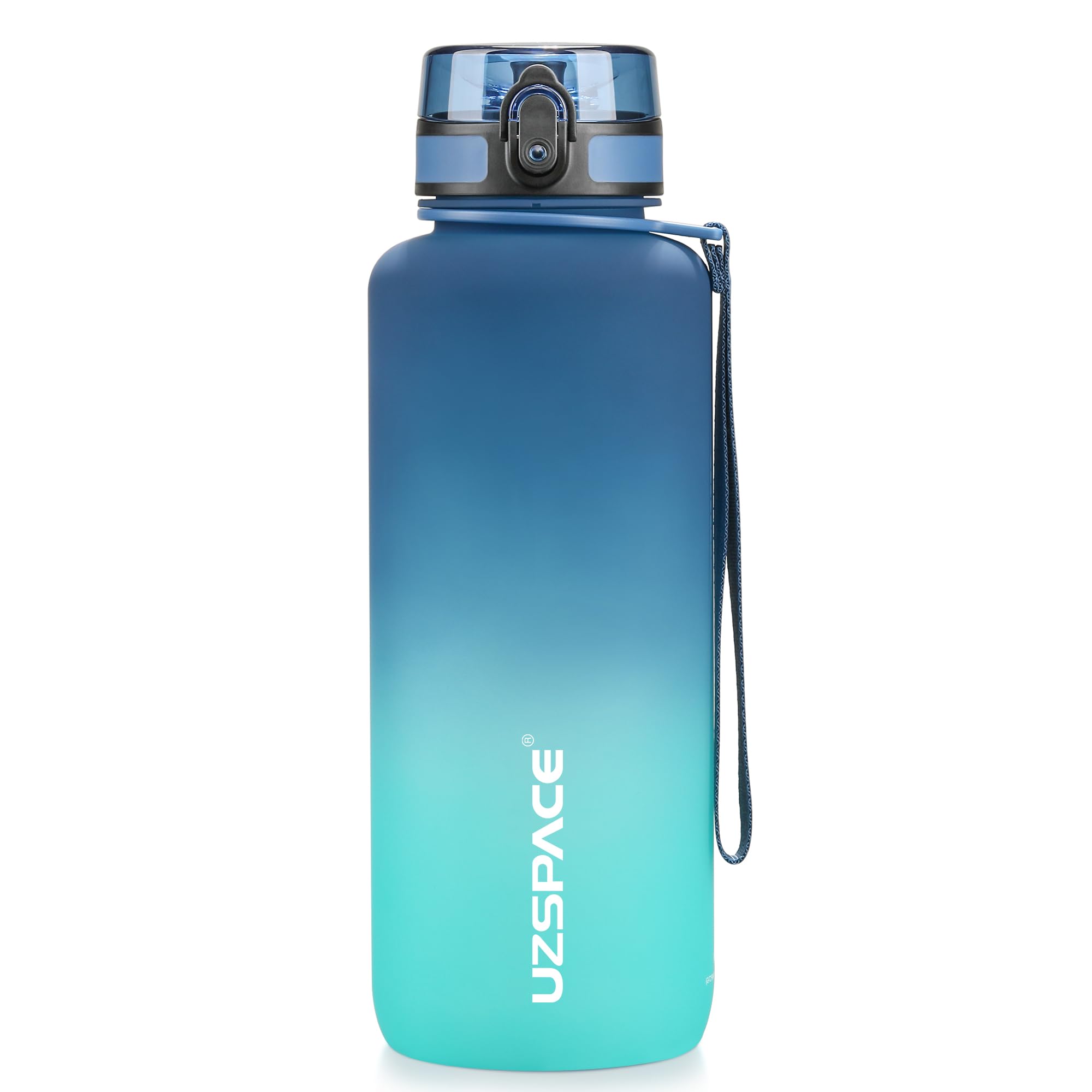 UZSPACE Botella Agua Deportiva,500ml/800ml/1000ml/1.5l, Tritan Botella Agua Sin BPA. Evitar Fugas de Agua y Ideal para el Ejercicio y los Deportes al Aire Libre — view 22