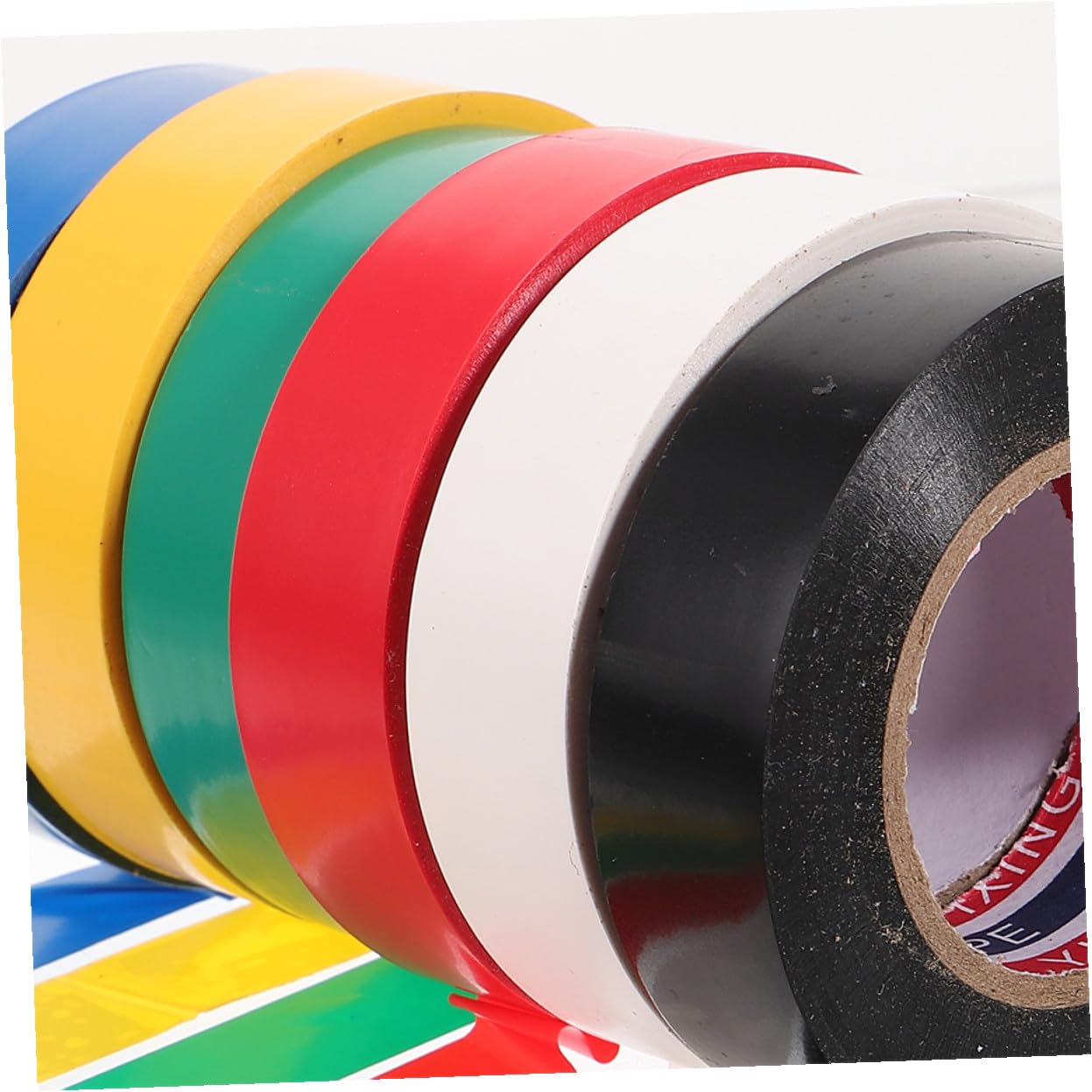 12 Rollen Teiliges Isolierband PVC Klebeband Wetterfest Hitzebeständig Farbiges Elektrikerklebeband für Kabelisolierung Elektroreparatur Vielseitig für Haushalt und Industrie