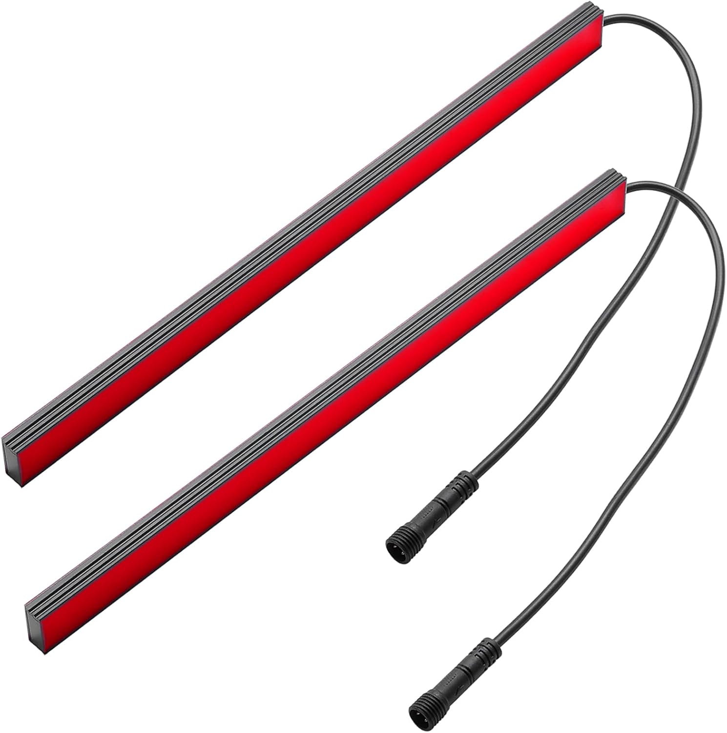 Kinstecks 4Pin Plug Tailight 1 in 2 Trailer Tail Light 168LED Truck Tail light Turn Signal Lights Brake Lights Driving Lights for Trailer Truck RV Pickup SUV RV Van LED Red 290mm